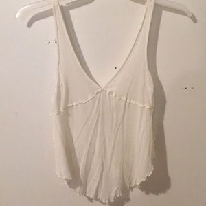 white free people intimate tank top